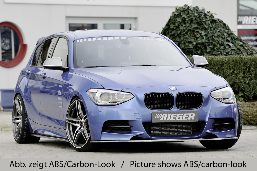 Voorspoiler BMW 1Serie F20/F21 2012-2015 Ongespoten Rieger