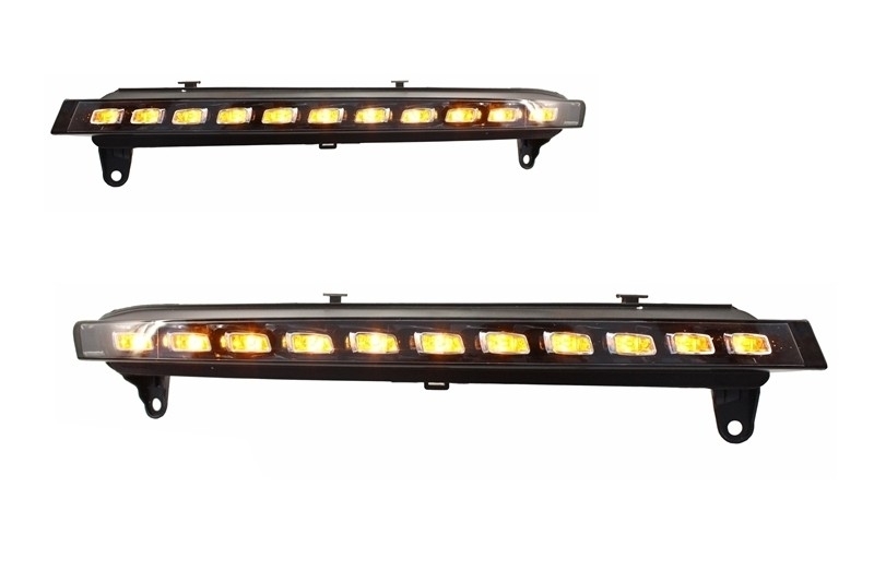 LED Daytime Running Lights Audi Q7 05-09 Turn Signals