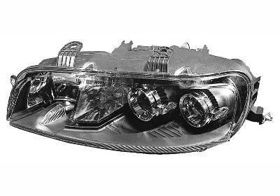 koplamp, Valeo, H+H1+H3, elektr verstelb, incl stelmotortje, rec