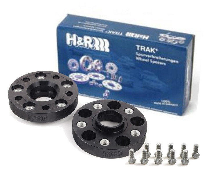 H&R Wheel Spacers DRA50 System 50 mm – 4x100 – Center Bore 57.1 mm – Black