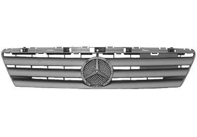 grille, zwart,-04/2001 Mercedes A klasse, W168, 1997-2004