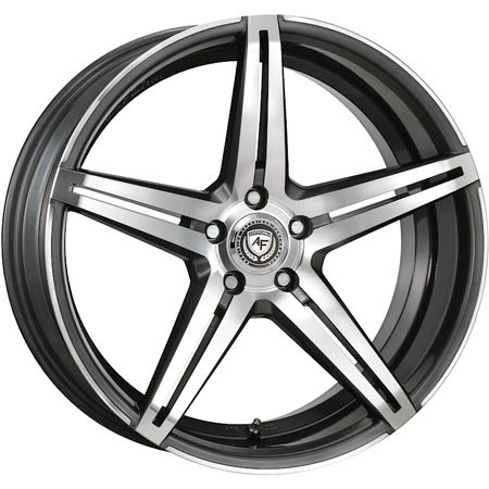 artFORM AF-301 Gun Metal Polished 11x20 5x120,65 ET30 Velgen