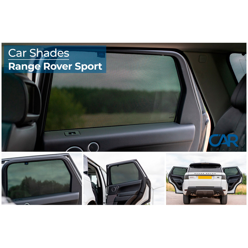 Set Car Shades (rear side doors)  Range Rover Sport 5 doors 2013-2022 (2-pieces)