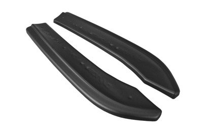 Zijdiffusers VW Passat B7 R-Line Variant Glans Zwart