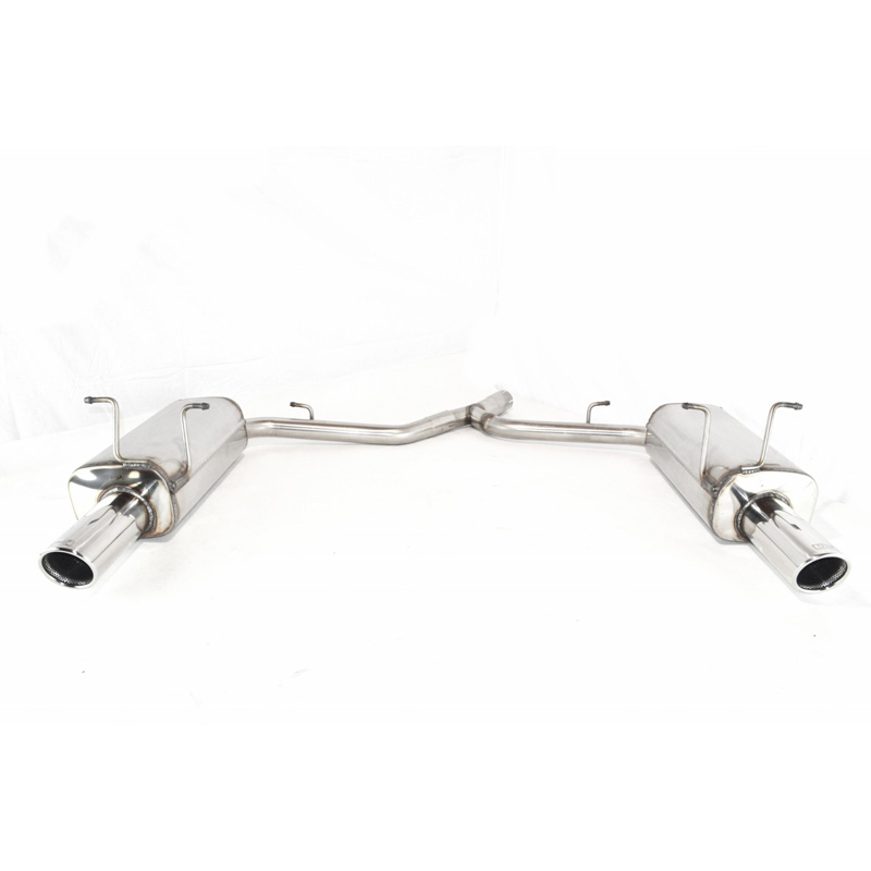 Double stainless steel sport exhaust  Fiat Freemont 2.0 D 125kW 2011- 90mm