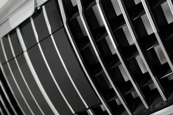 Grill Mercedes W222 Vertical Design Chroom