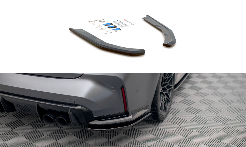 Zijdiffusers V.1 BMW M3 G80 / G81 Maxton Glans Zwart
