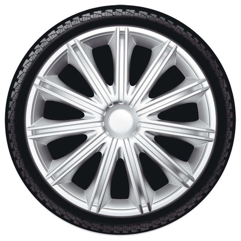 Set wheel covers Nero 15-inch silver