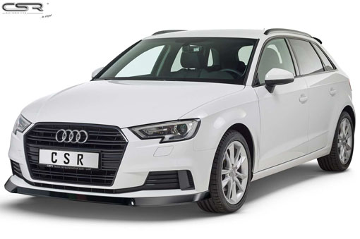 Voorspoiler Audi A3 8V CSR carbon-look