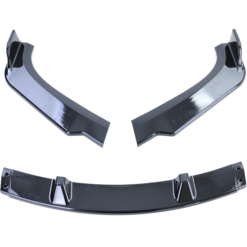 Voorspoiler BMW 3 E90/E91 08-13 Glans Zwart