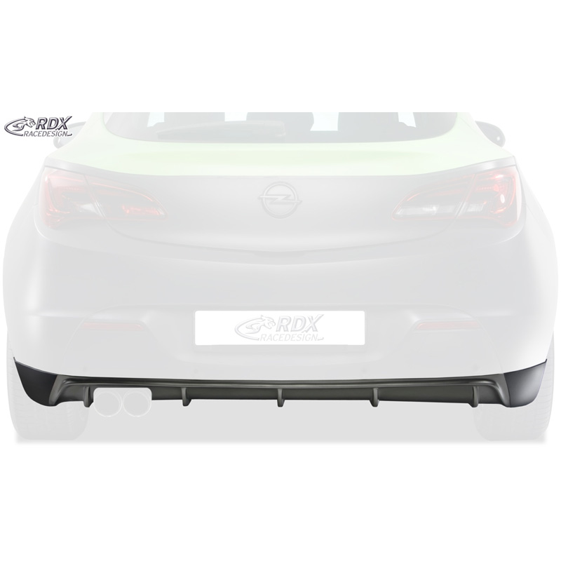 Achterskirt 'Diffusor'  Opel Astra J GTC 2009-2015 excl. OPC (PUR)