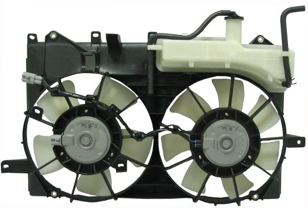 DUBBELE FAN TOYOTA PRIUS 03-09 met TANK