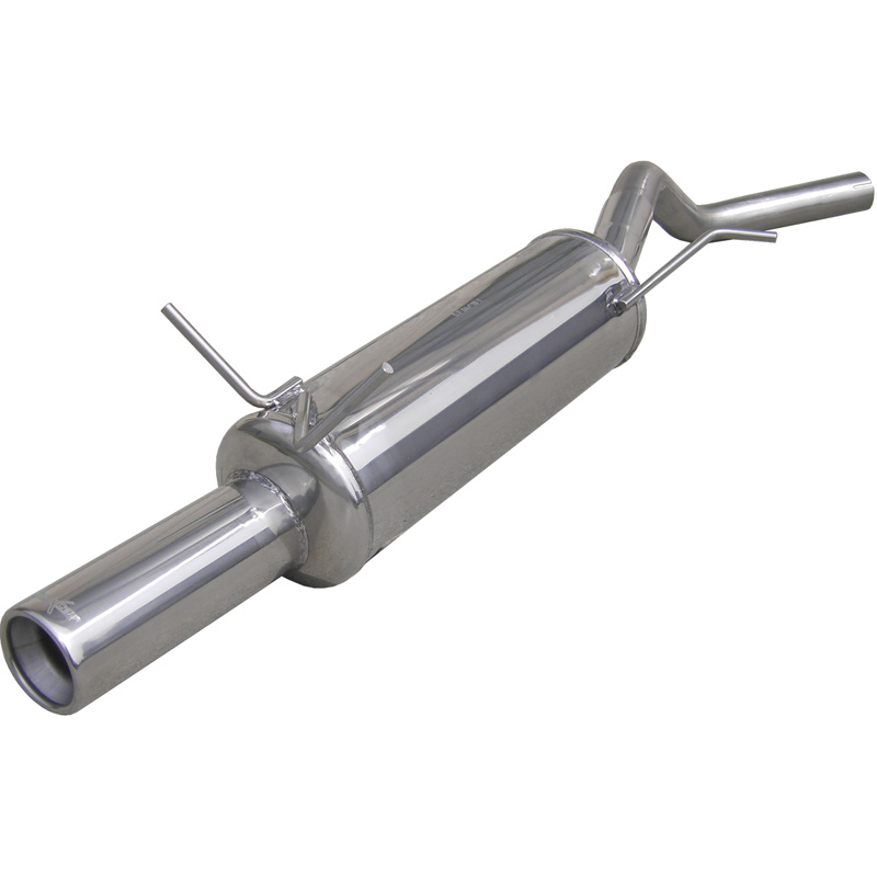 100% Inox Sport Exhaust  Renault Megane 1.6 16v (108HP) -2002 80mm