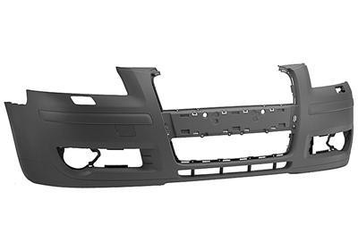 voorbumper, in primer, met koplampsproeiergaten, primer, 3 drs,