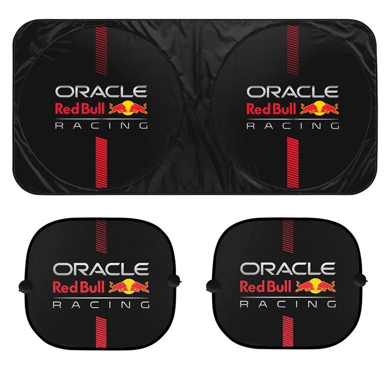 Red Bull Oracle Universal sun shade kit - 3-pieces - Black/Red