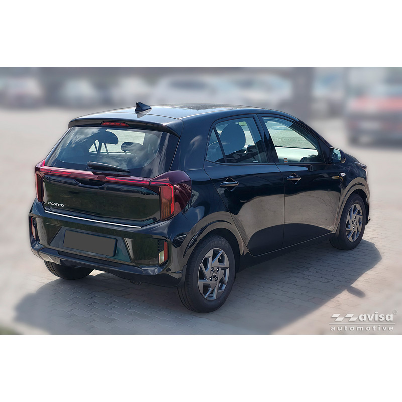 Avisa RVS Achterbumperprotector  Kia Picanto III Facelift 2024- - Zilver