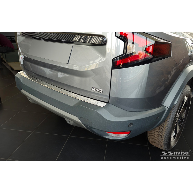 Avisa Stainless Steel Rear bumper protector  Dacia Bigster 2024- 'Ribs'
