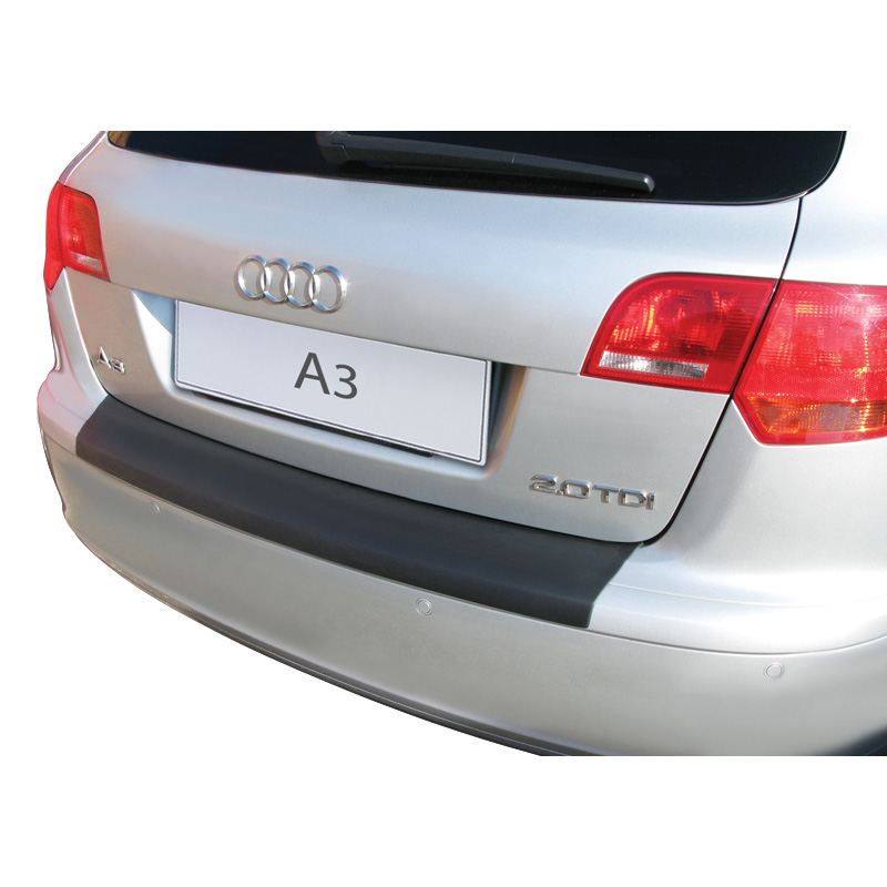 ABS Rear bumper protector  Audi A3 8P Sportback 2004-2008 Black