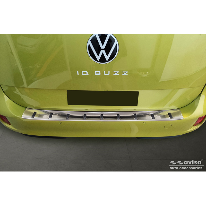 Stainless Steel Rear bumper protector  Volkswagen ID.Buzz + Cargo 2022- 'STRONG EDITION'
