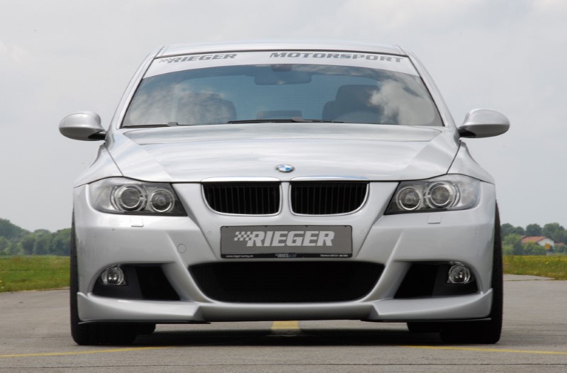 Voorbumper BMW E90 met ABE met uitsparing voor pdc en sproei-ins