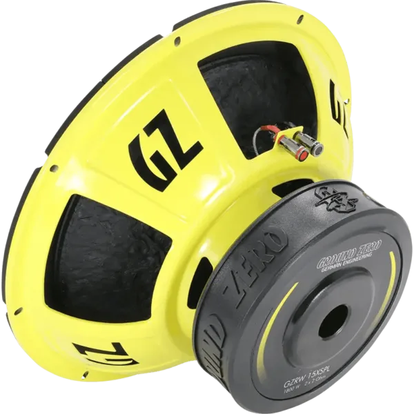 Ground Zero GZRW 15XSPL 15″ Subwoofer, 1800 W SPL