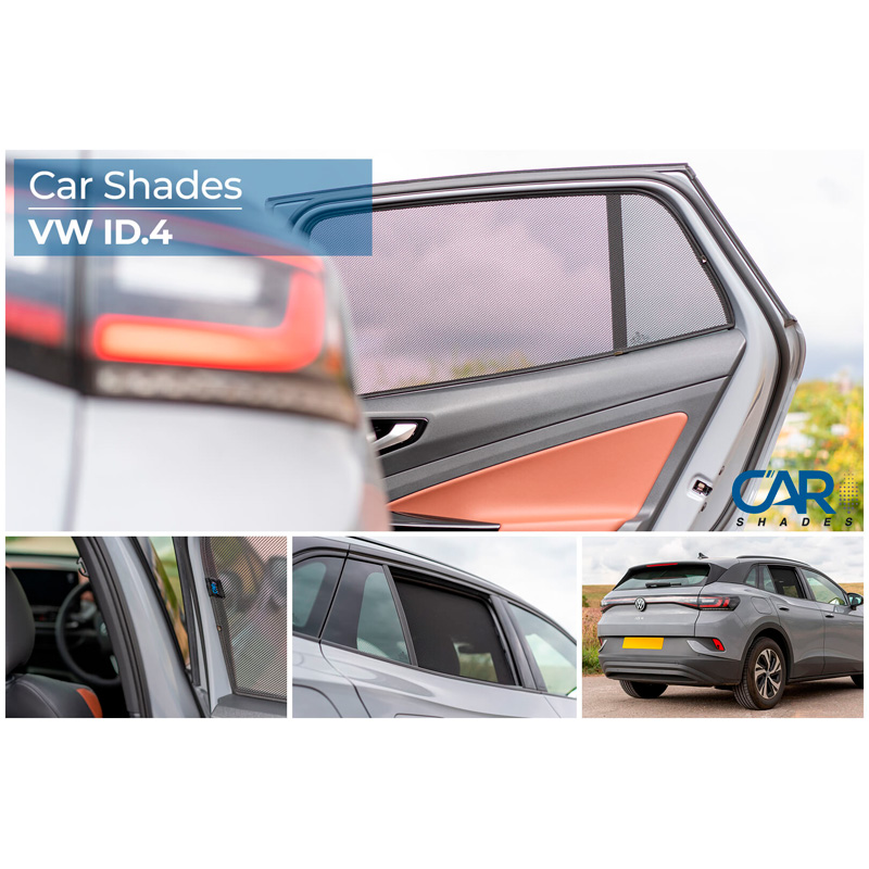 Set Car Shades (rear side doors)  Volkswagen ID.4 2020- (2-pieces)