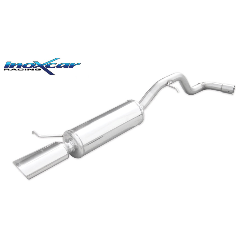 100% Inox Sport Exhaust  Seat Leon 1M 1.9 TDI 130hp 2000- 1x120x80mm