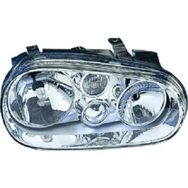 Koplampen VW Golf IV Chroom