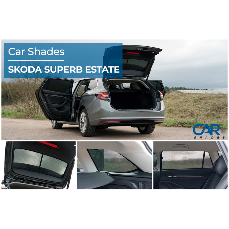 Set Car Shades  Skoda SuperB IV Kombi 2024- (6-pieces)