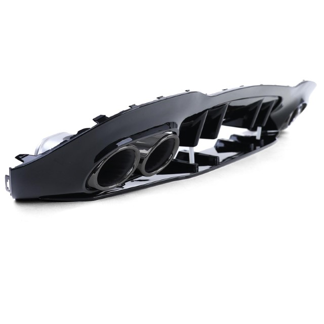 Diffusor Mercedes A klasse W177 A35/A45 Look Glans Zwart