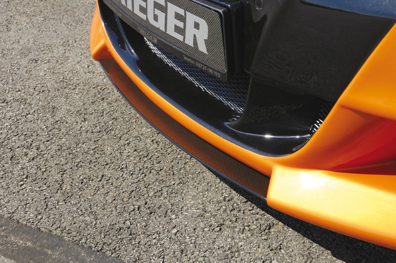 Spoilerzwaard Carbon voor Voorspoilerlip BMW E92 Coupe Rieger
