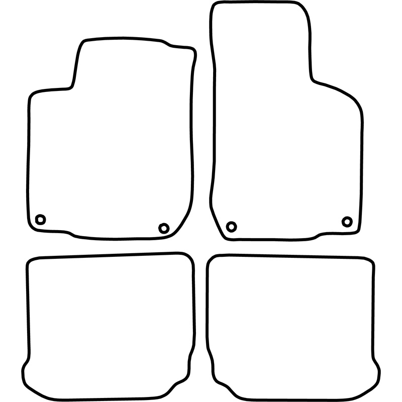 Automatten  Volkswagen Bora 1998-2005