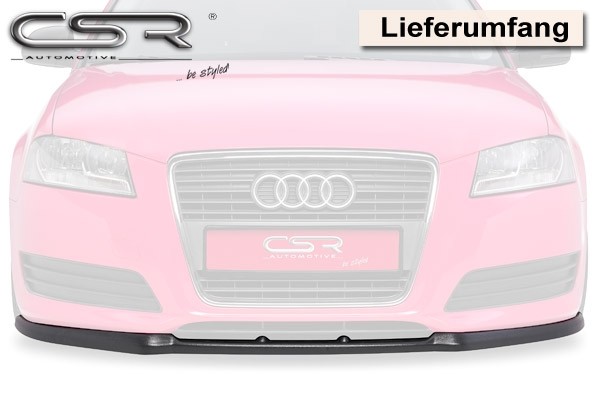 Voorspoiler Audi A3 8P/8PA CSL082-G