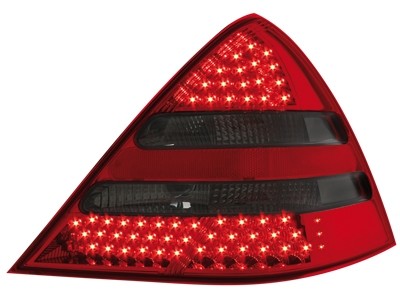 Taillights Mercedes SLK (R170 00-04) LED Red/smoke