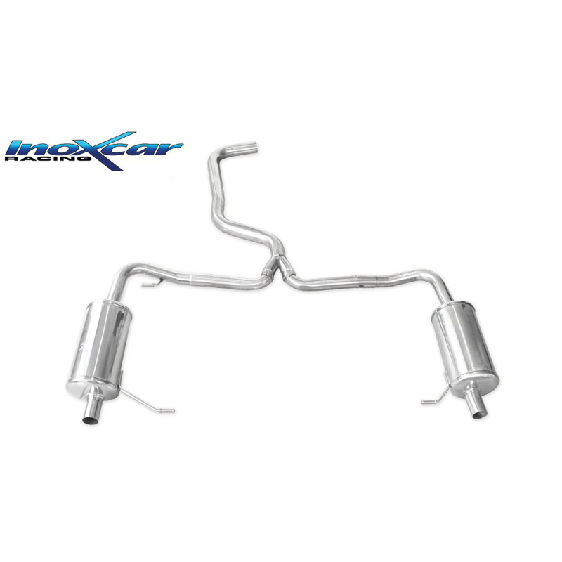 100% Inox Double Sport Exhaust  Skoda Octavia RS 2.0 (245hp) 2020-