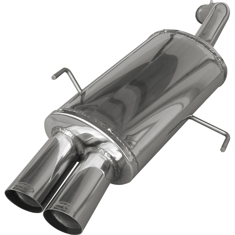 100% Inox Sport Exhaust  Alfa Romeo 156 3.2 GTA (250HP) 2002- 2x80mm Racing