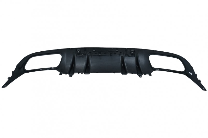 Diffusor Mercedes C205 A205 Coupe / Cabrio 15-19 C43 Design Zwart