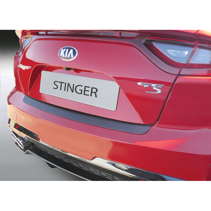 ABS Rear bumper protector  Kia Stinger 2018- Black