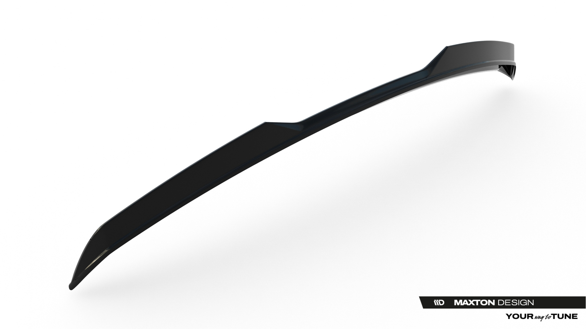 Spoiler Lexus RX Mk4 Facelift 2019 -  2022 Maxton Glans Zwart