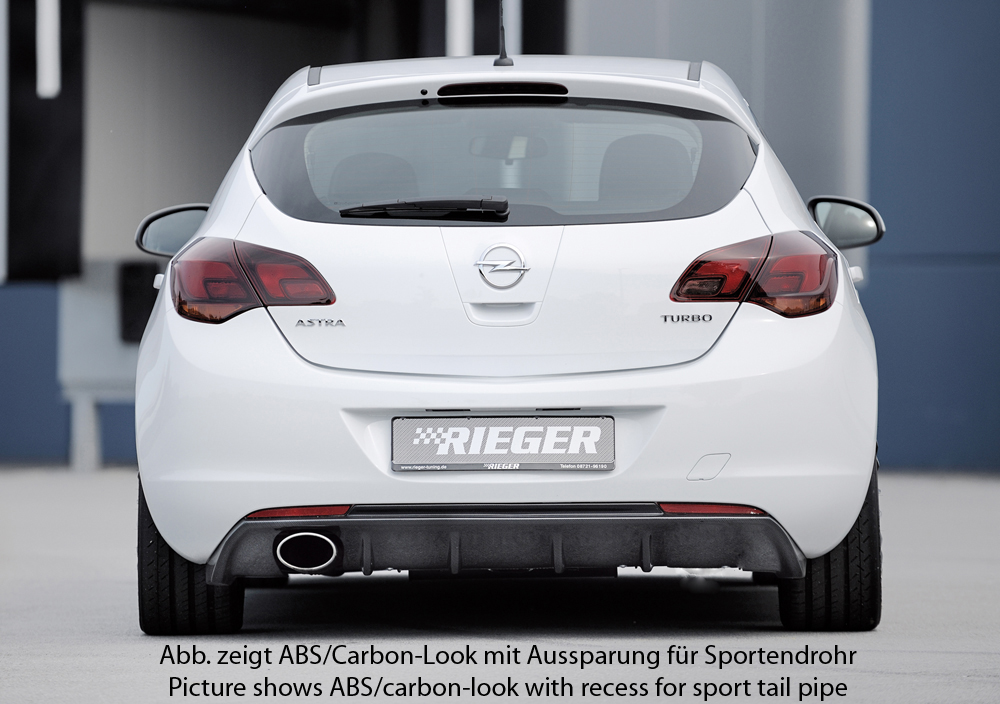 Rieger Achterdiffuser Astra J