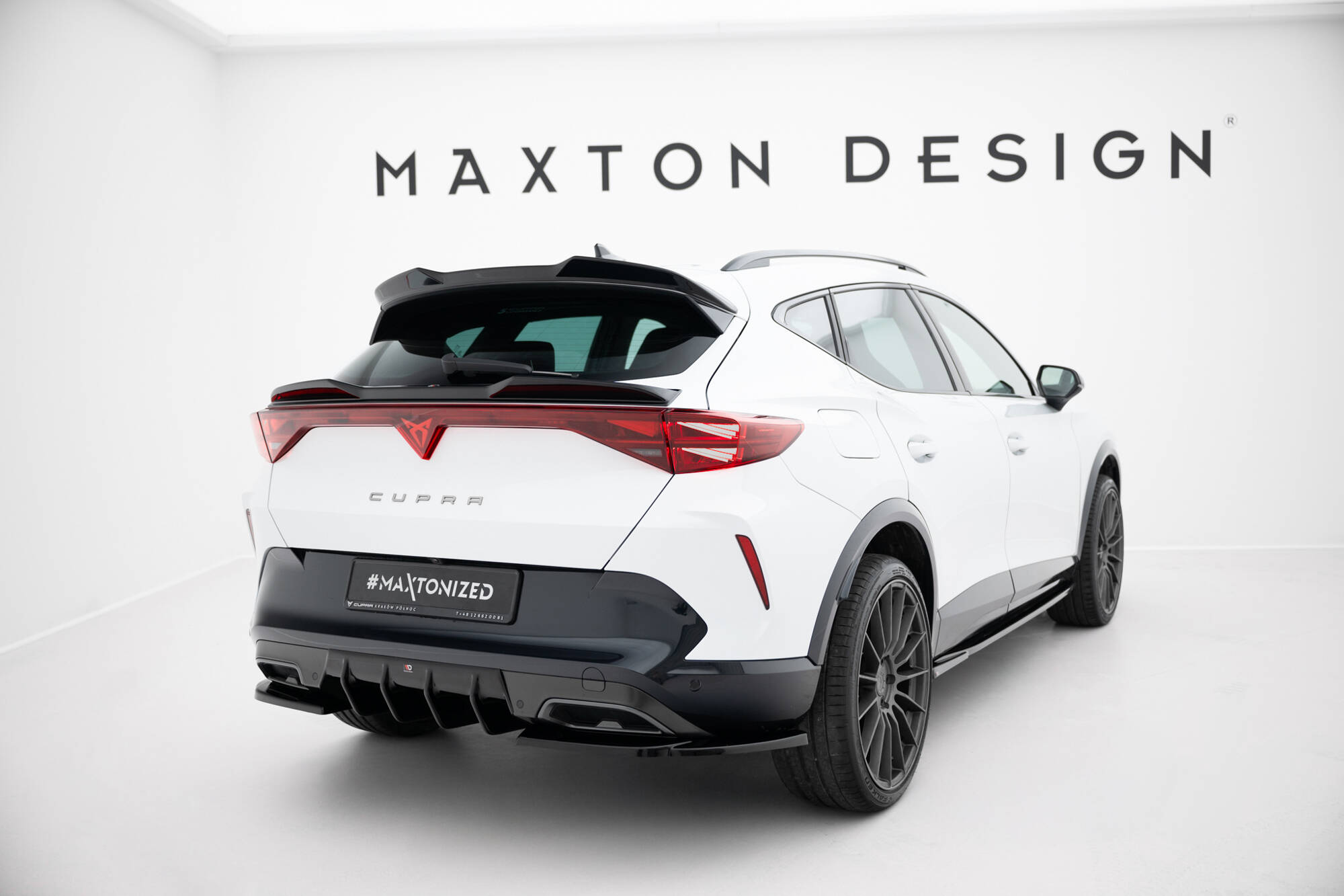 Spoiler Cupra Formentor Maxton Glans Zwart