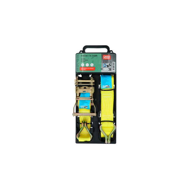 Carpoint Spanband met Ratel en Haken 6m