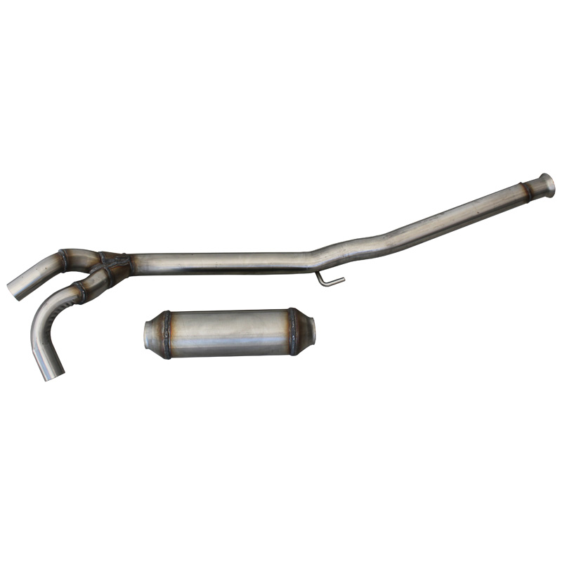100% Inox Mid silencer  Renault Clio RS (Fase 3) 2004-