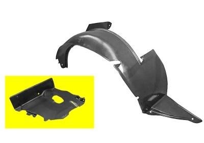 binnenscherm, plastic, voor, links Citroen Berlingo, 1996-2002