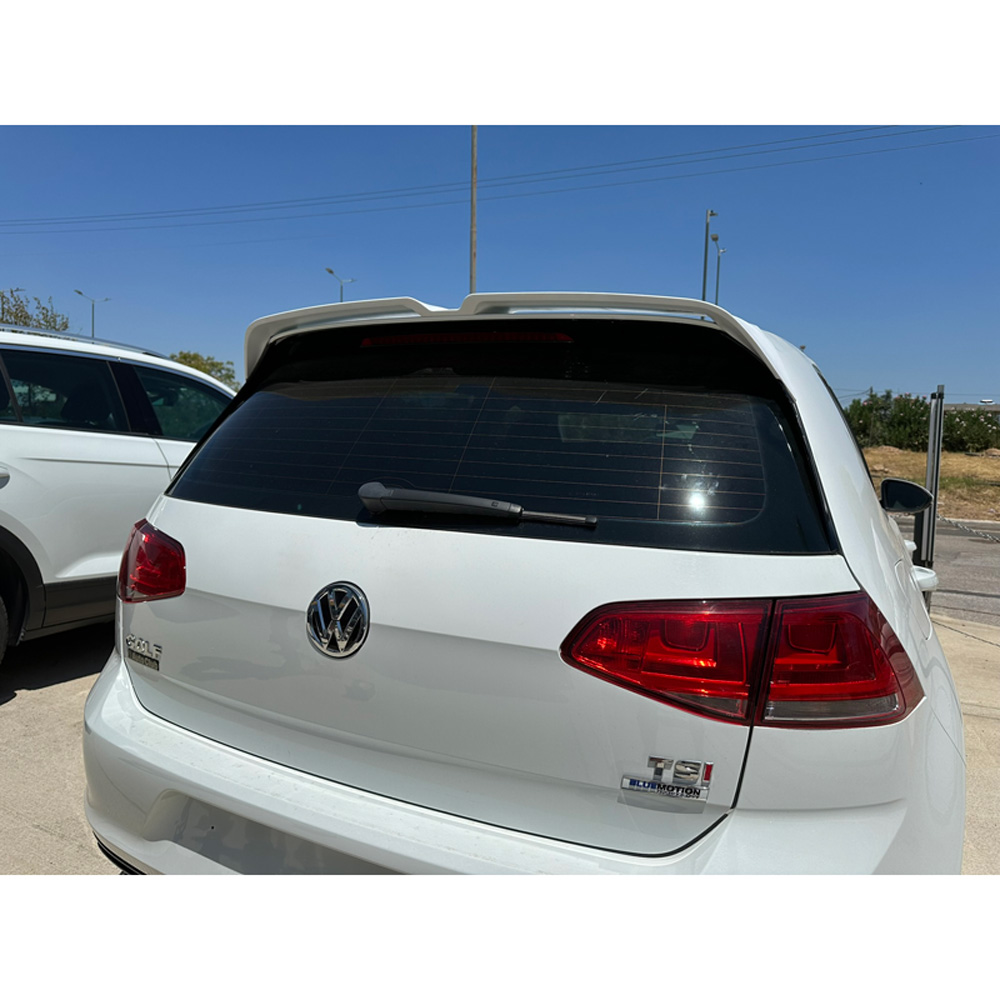 Roof spoiler  Volkswagen Golf VII GTI / R / R-Line 2012-2017 & Facelift (7.5) 2017-2019 (PU)
