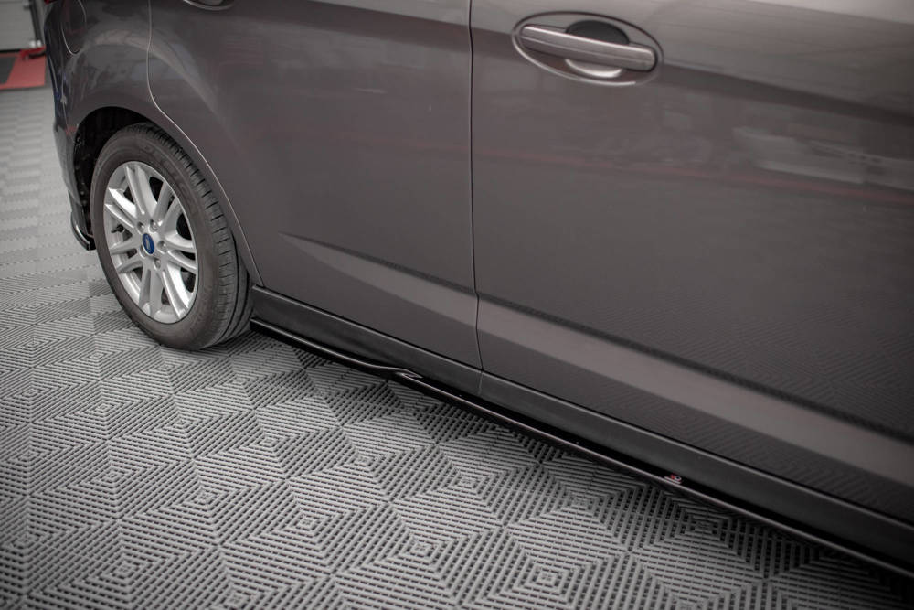 Zijskirts Ford C-Max MK2 Maxton Glans Zwart