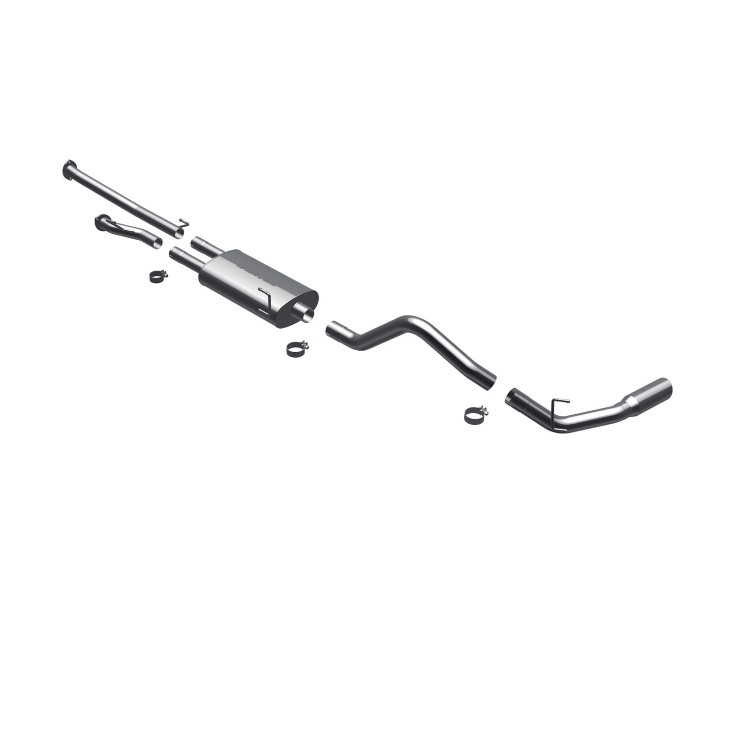 Toyota Cat-Back 8/08-09 Tundra 5.7 EC-CC/SB Magnaflow Cat-Back