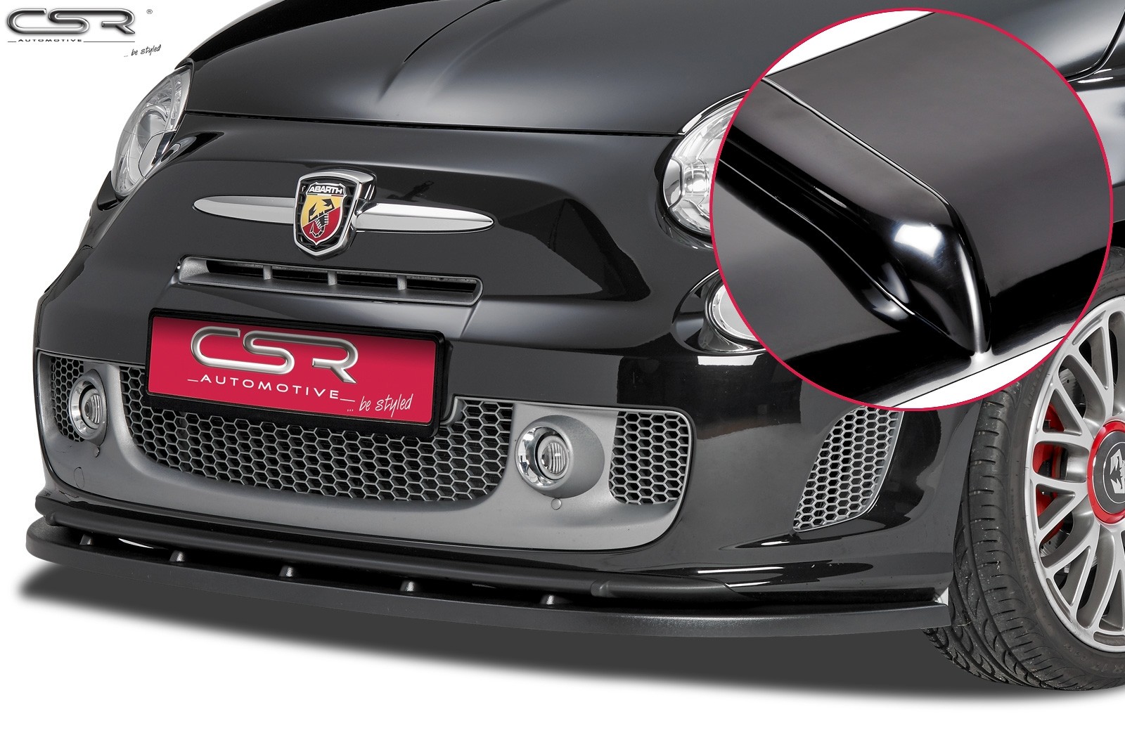 Voorspoiler Fiat 500 Abarth CSL120-G