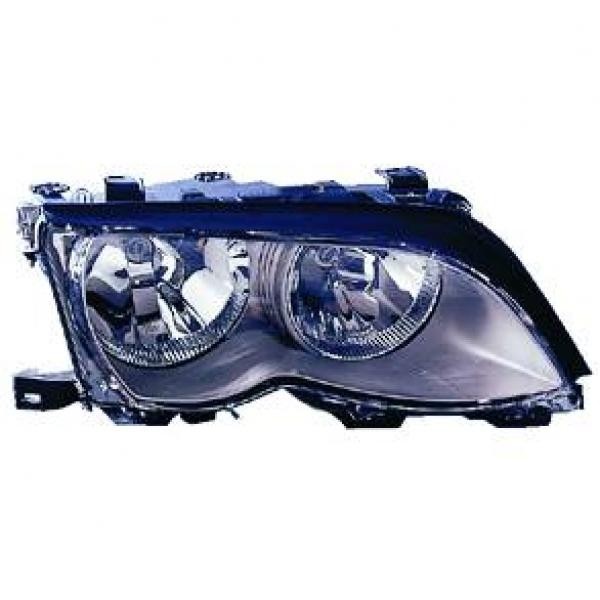 Koplamp links BMW E46 01.05 H7+H7 ZKW