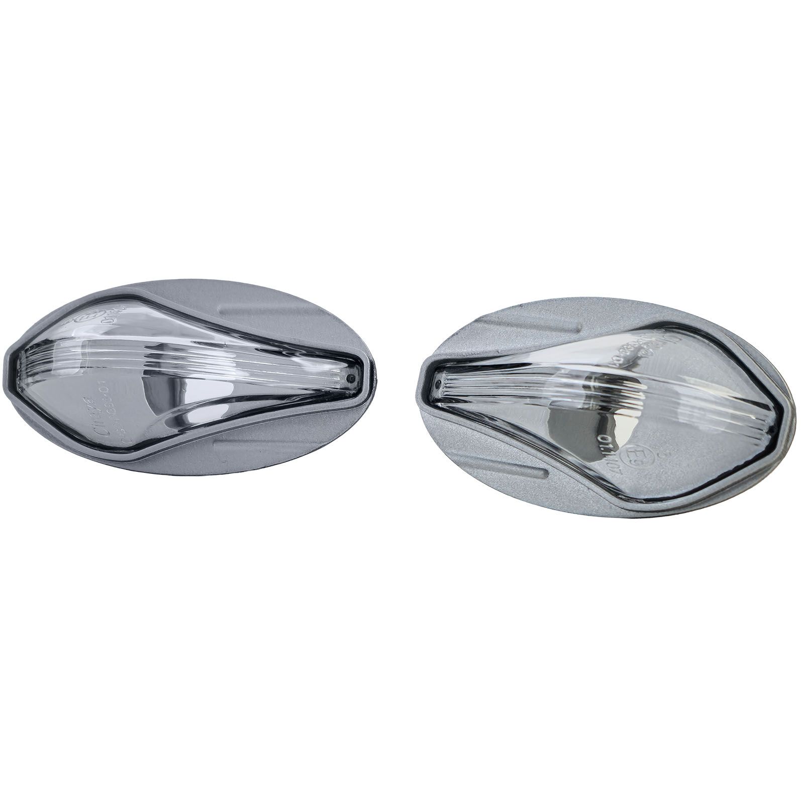 Zijknipperlichten Peugeot 107 206 SW CC 307 407 607 Zilver